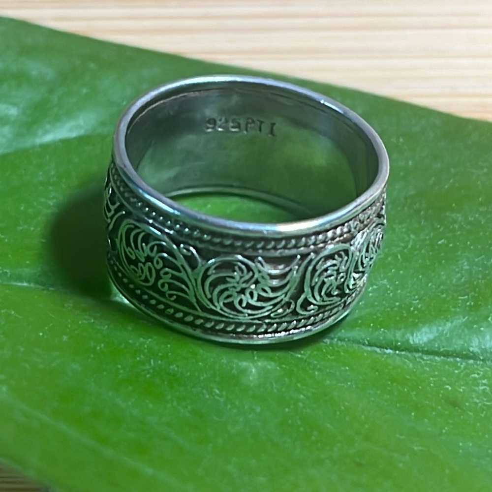 Silver Filagree Handmade Ring